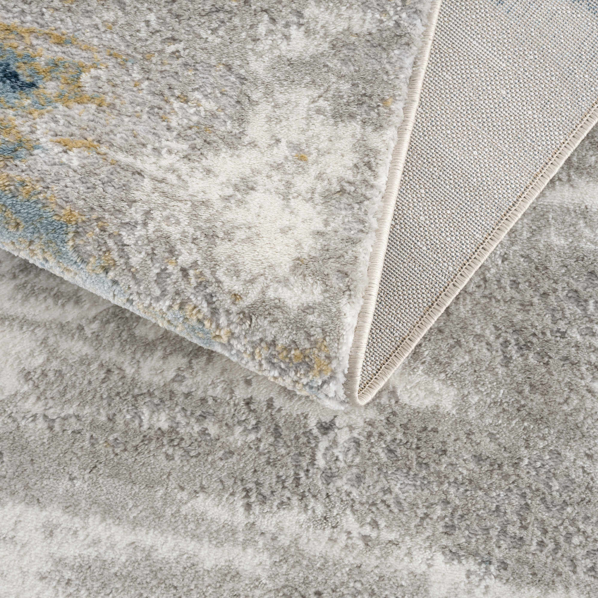 Live Marble Blue Area Rug - Clearance