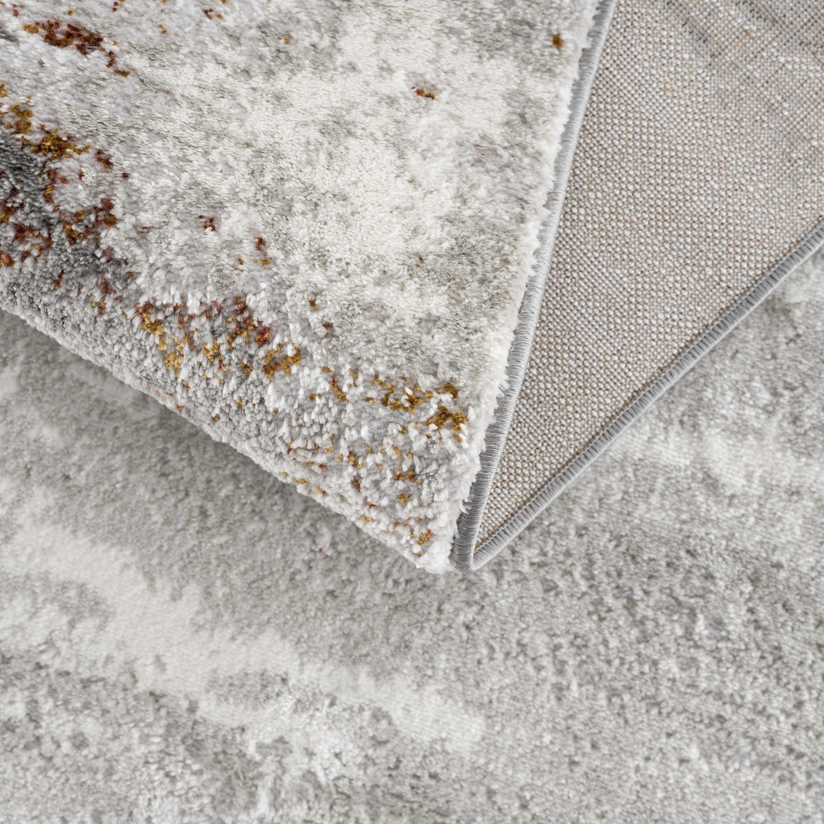 Live Marble Gray Area Rug - Clearance