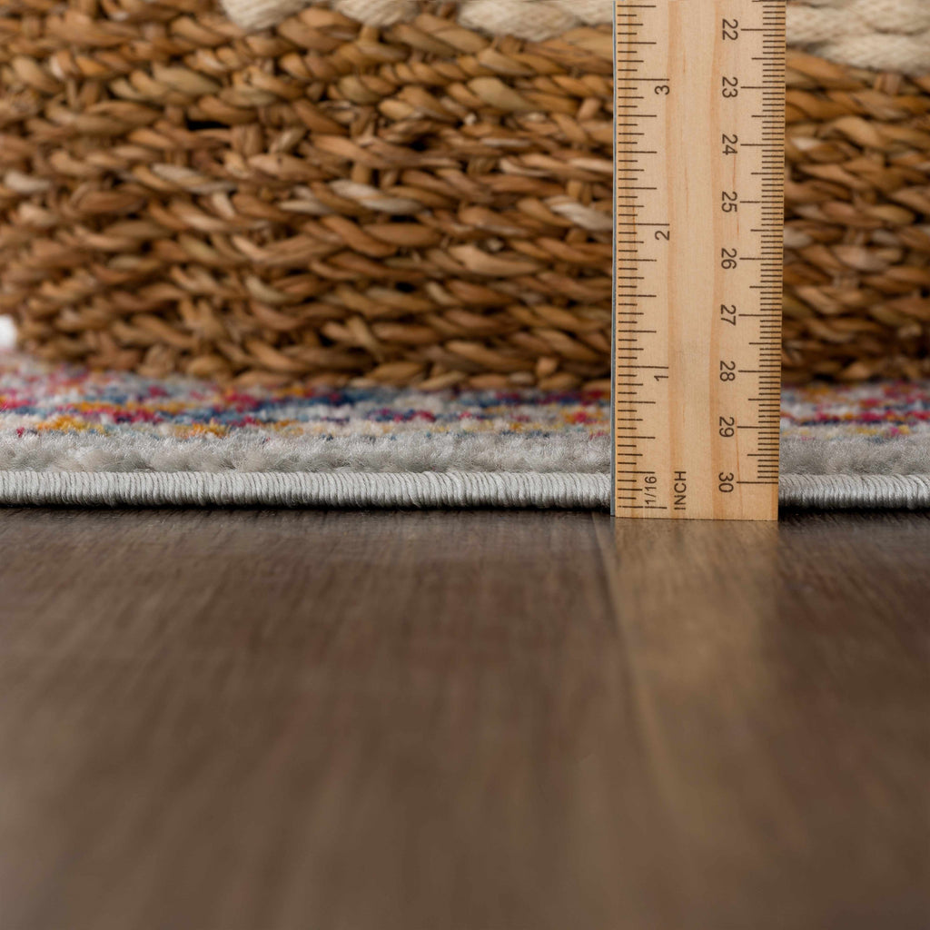 Istanbul Medallion Orange Area Rug - Clearance