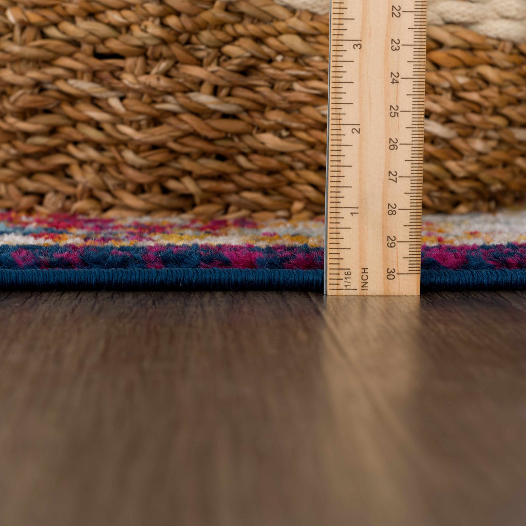 Istanbul Vintage Navy Area Rug - Clearance