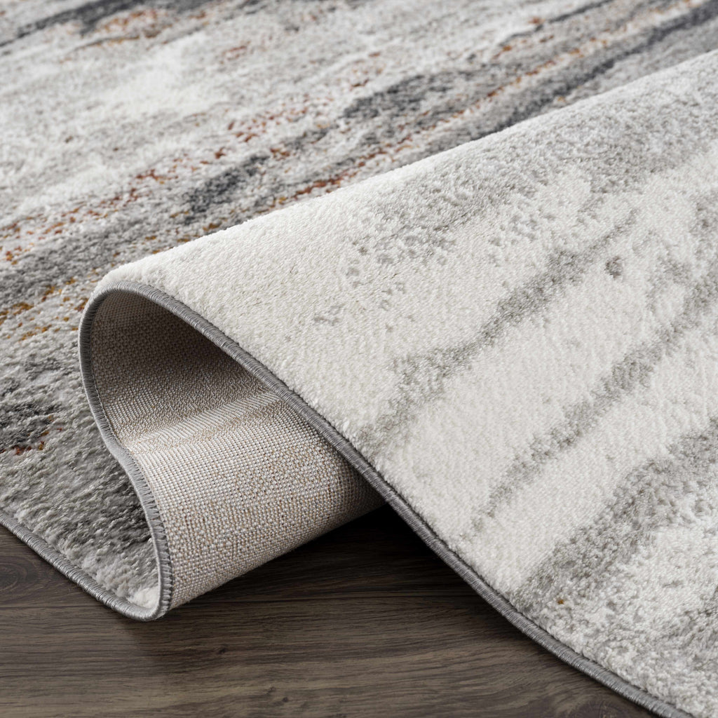 Live Marble Gray Area Rug - Clearance