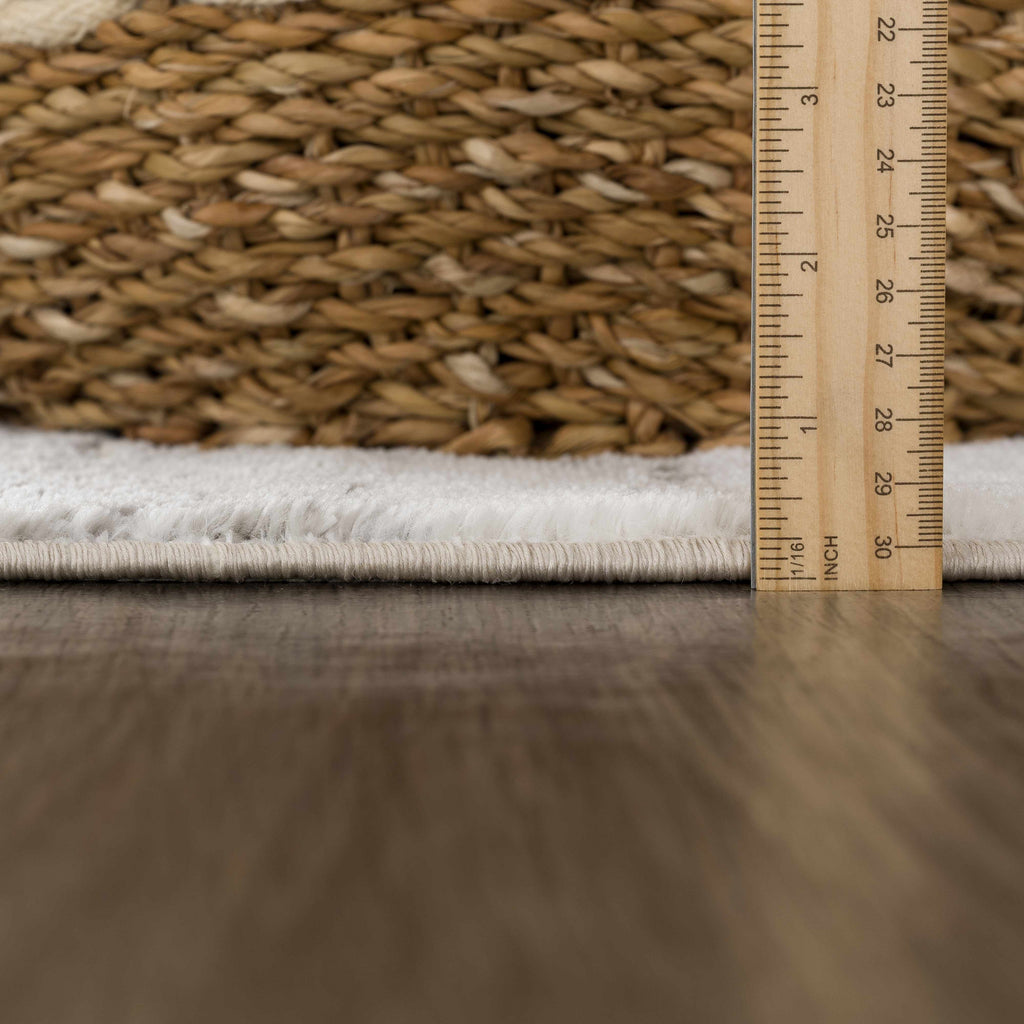 Live Marble Blue Area Rug - Clearance