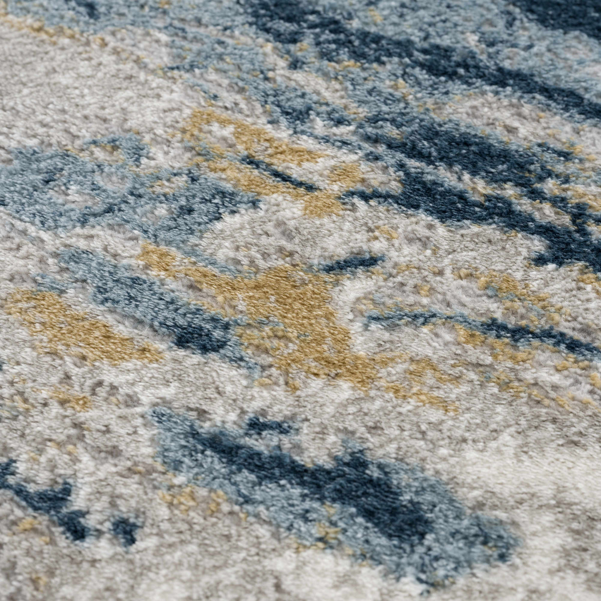 Live Marble Blue Area Rug - Clearance