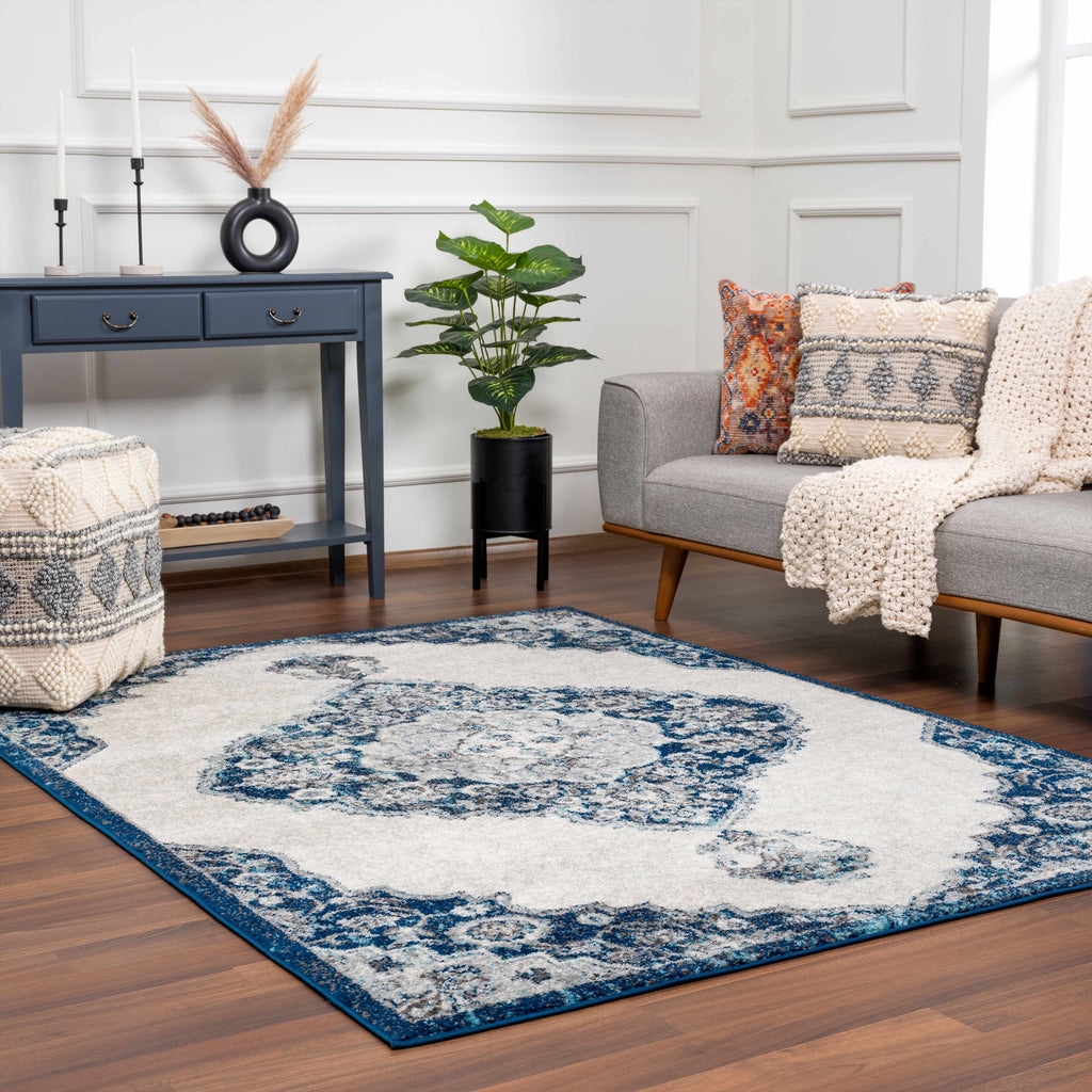 Istanbul Blue Area Rug - Clearance