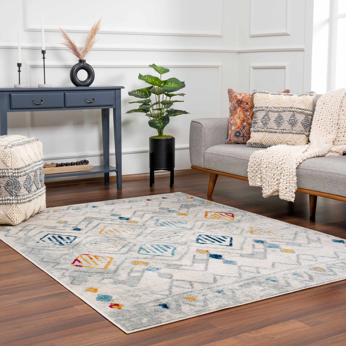Istanbul Aztec Area Rug - Clearance