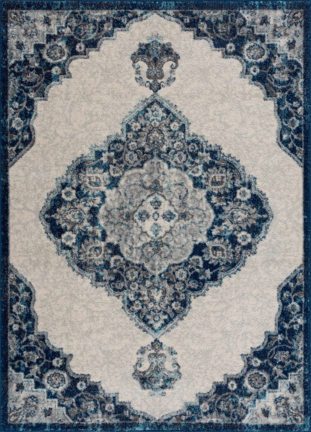 Istanbul Blue Area Rug - Clearance