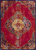 Istanbul Red Area Rug - Clearance