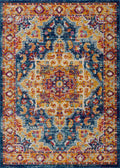 Istanbullu Orange Area Rug - Clearance