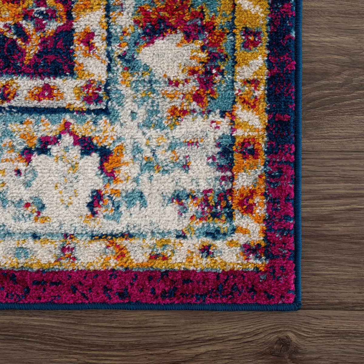 Istanbul Vintage Navy Area Rug - Clearance