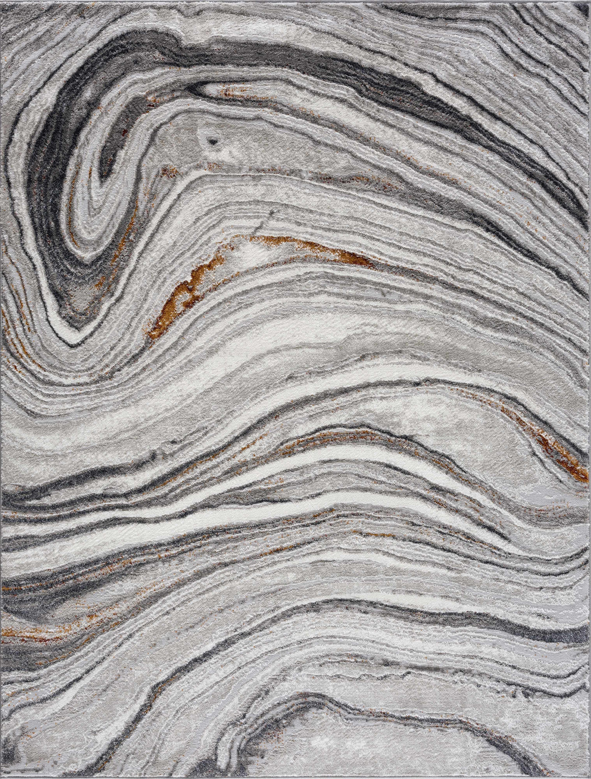 Live Marble Dark Gray Area Rug - Clearance