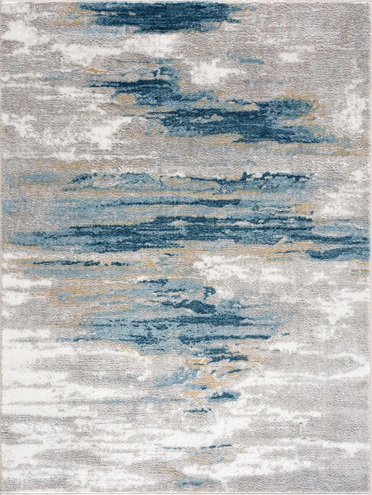 Live Marble Blue Area Rug - Clearance