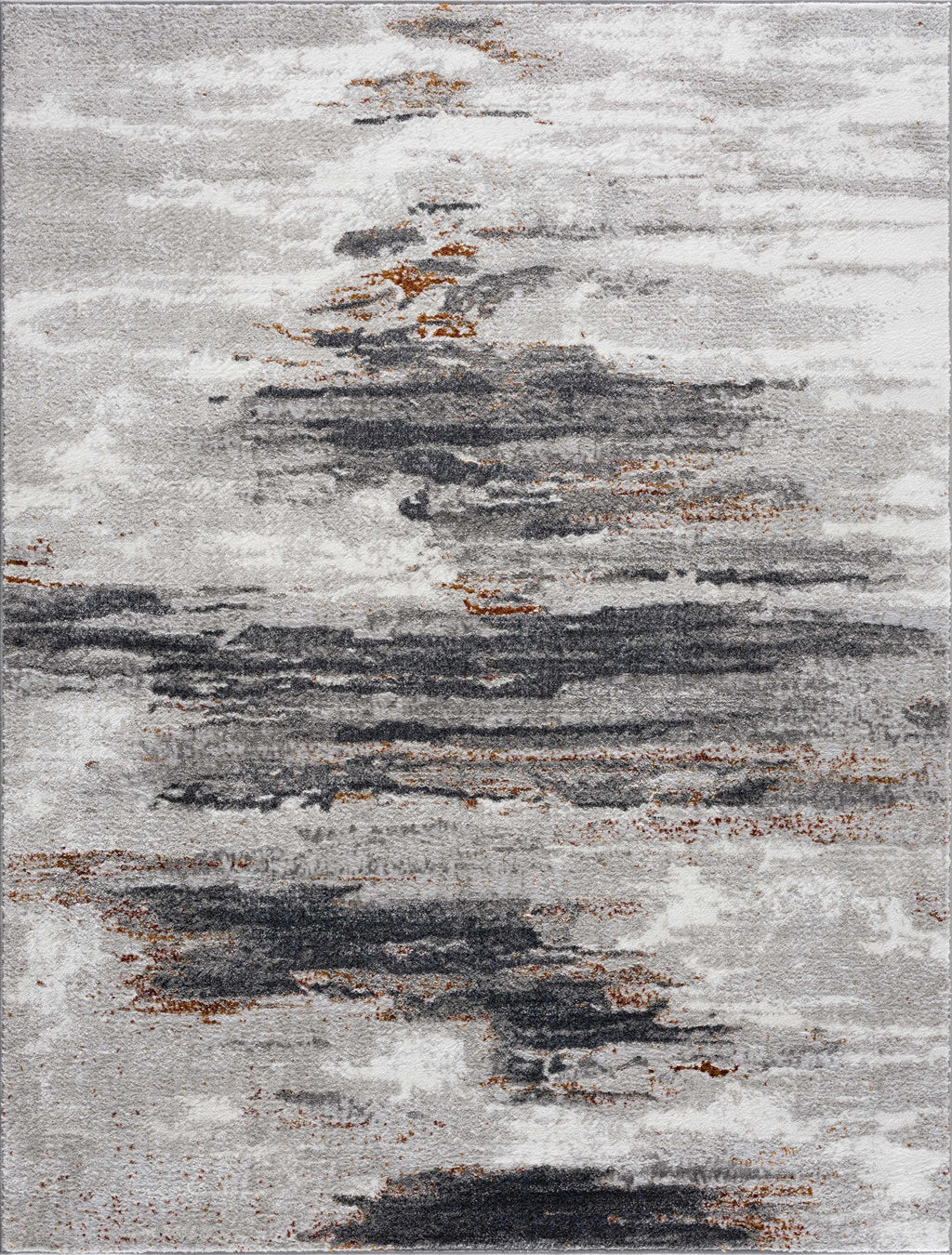 Live Marble Gray Area Rug - Clearance