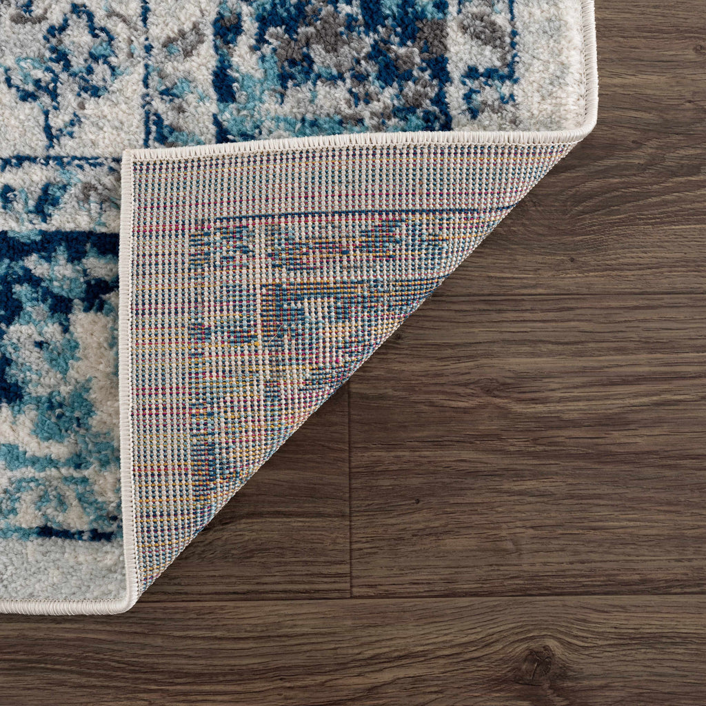 Istanbul Vintage Blue Area Rug - Clearance