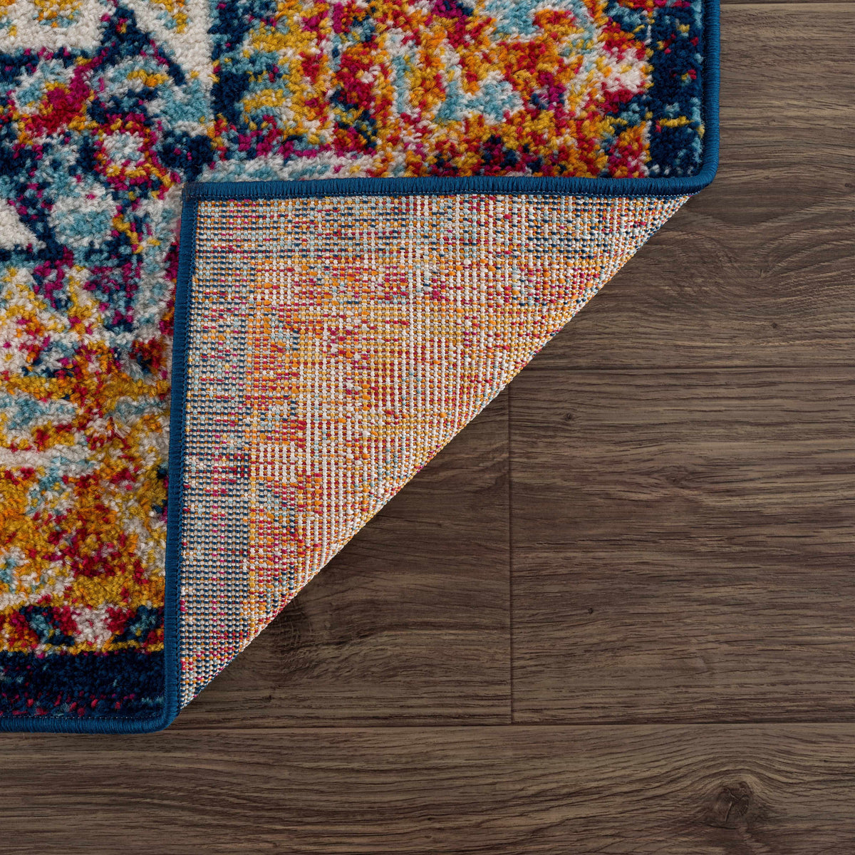 Istanbullu Orange Area Rug - Clearance