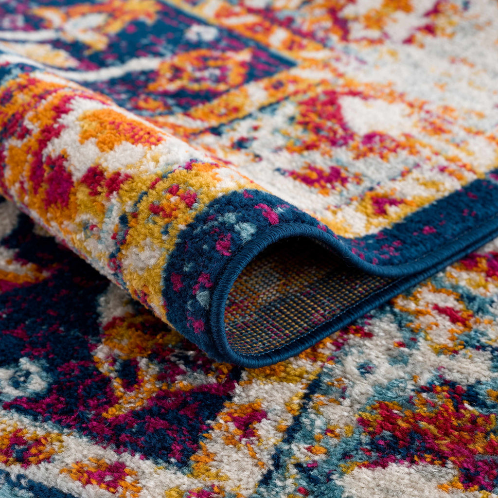 Istanbul Vintage Navy Area Rug - Clearance