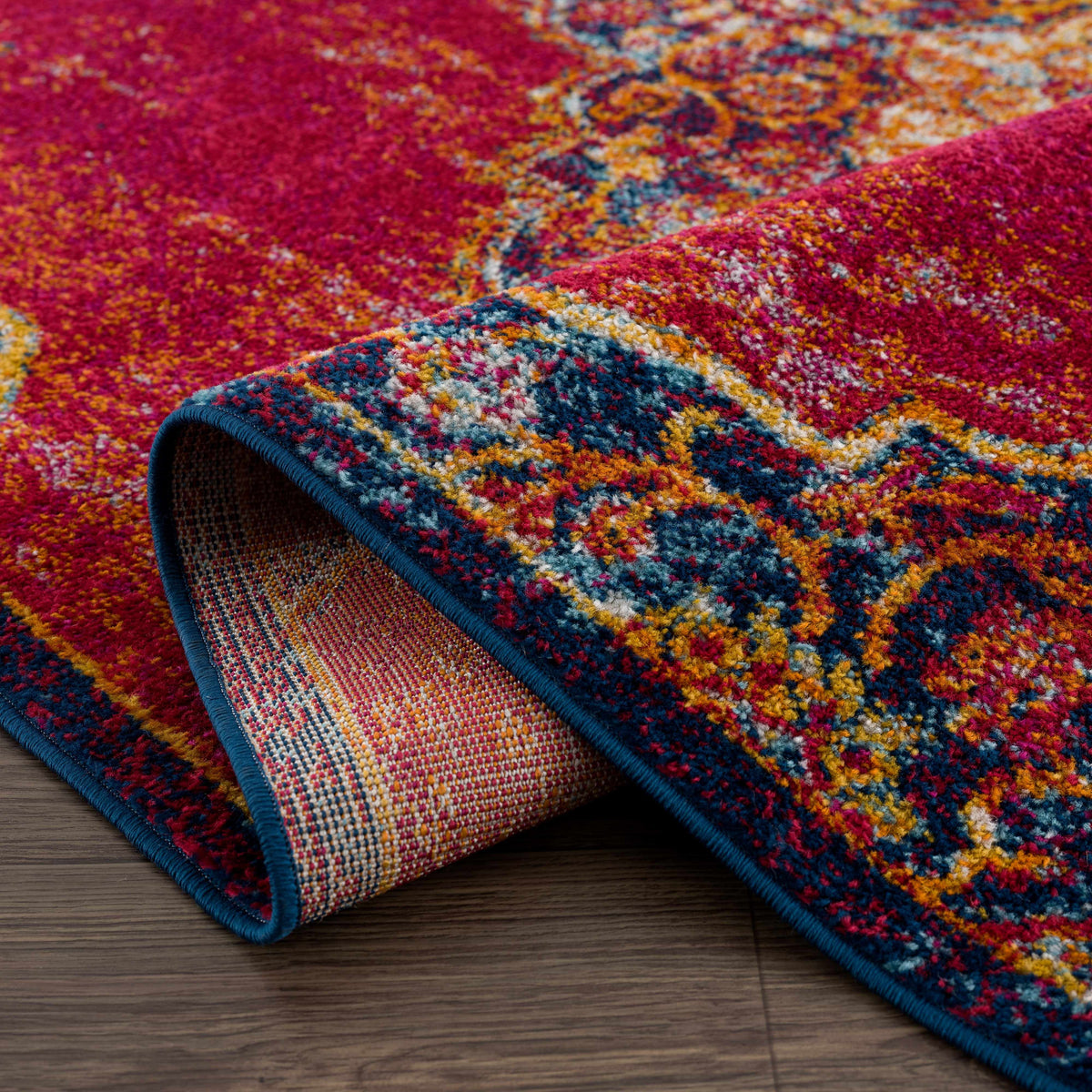 Istanbul Red Area Rug - Clearance