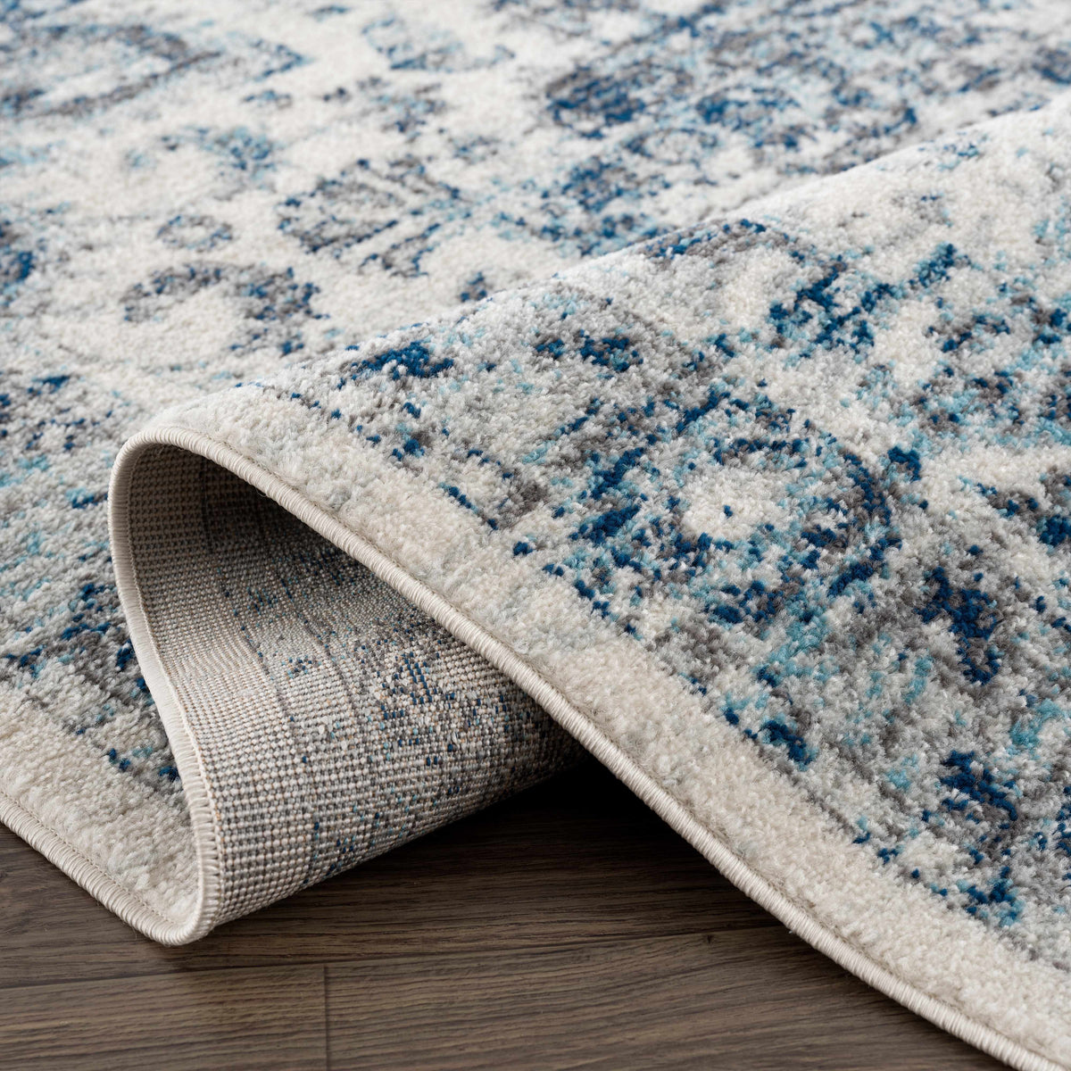 Istanbullu Blue Area Rug - Clearance