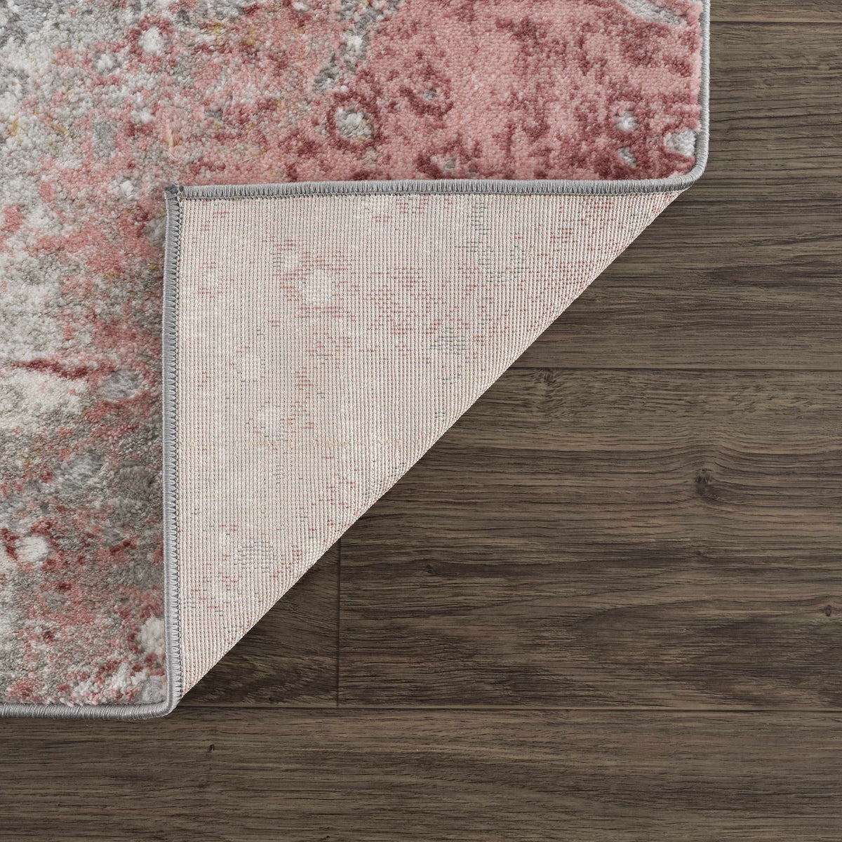 Lively Marble Pink Area Rug - Clearance