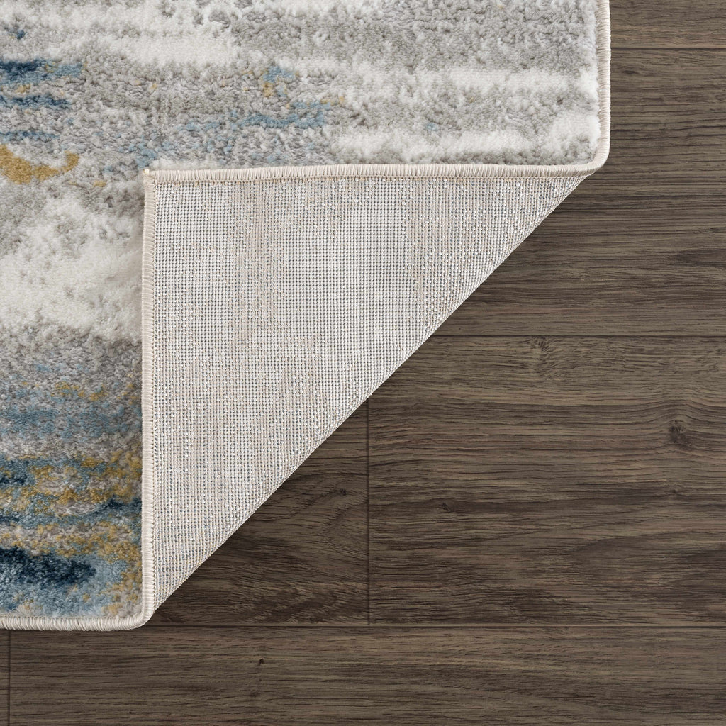 Live Marble Blue Area Rug - Clearance