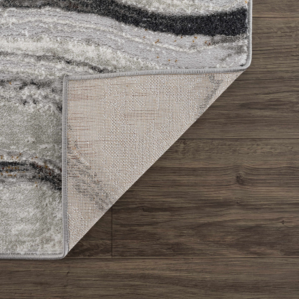 Live Marble Dark Gray Area Rug - Clearance