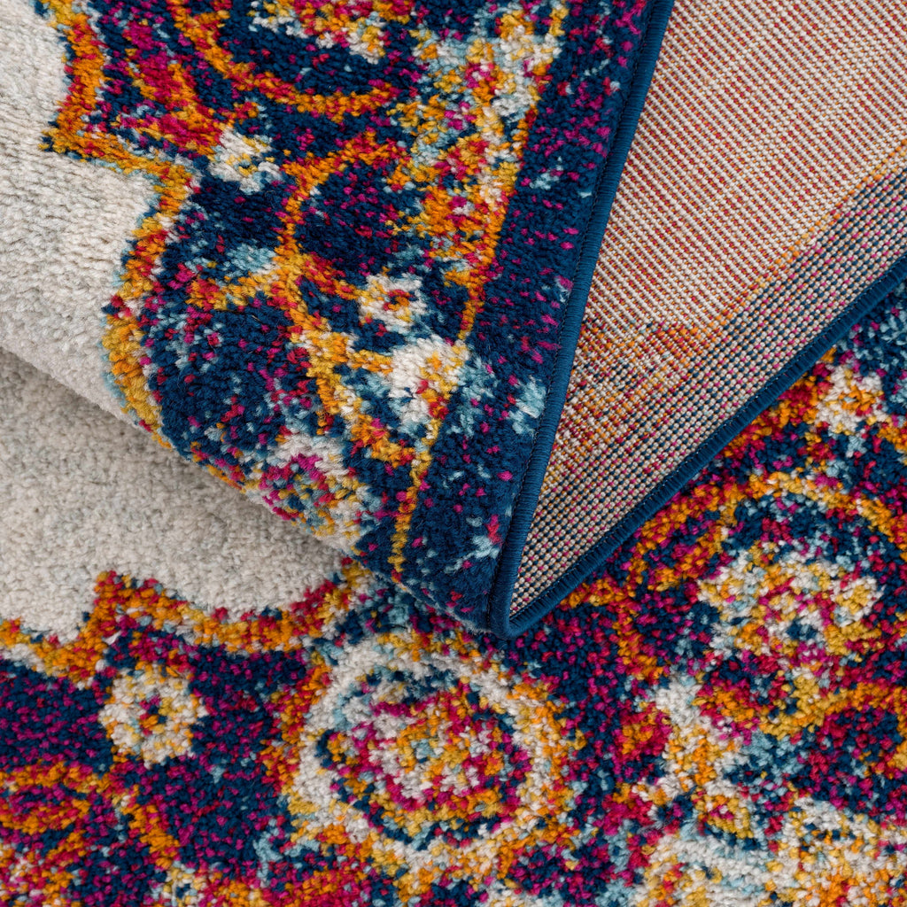 Istanbul Orange Area Rug - Clearance