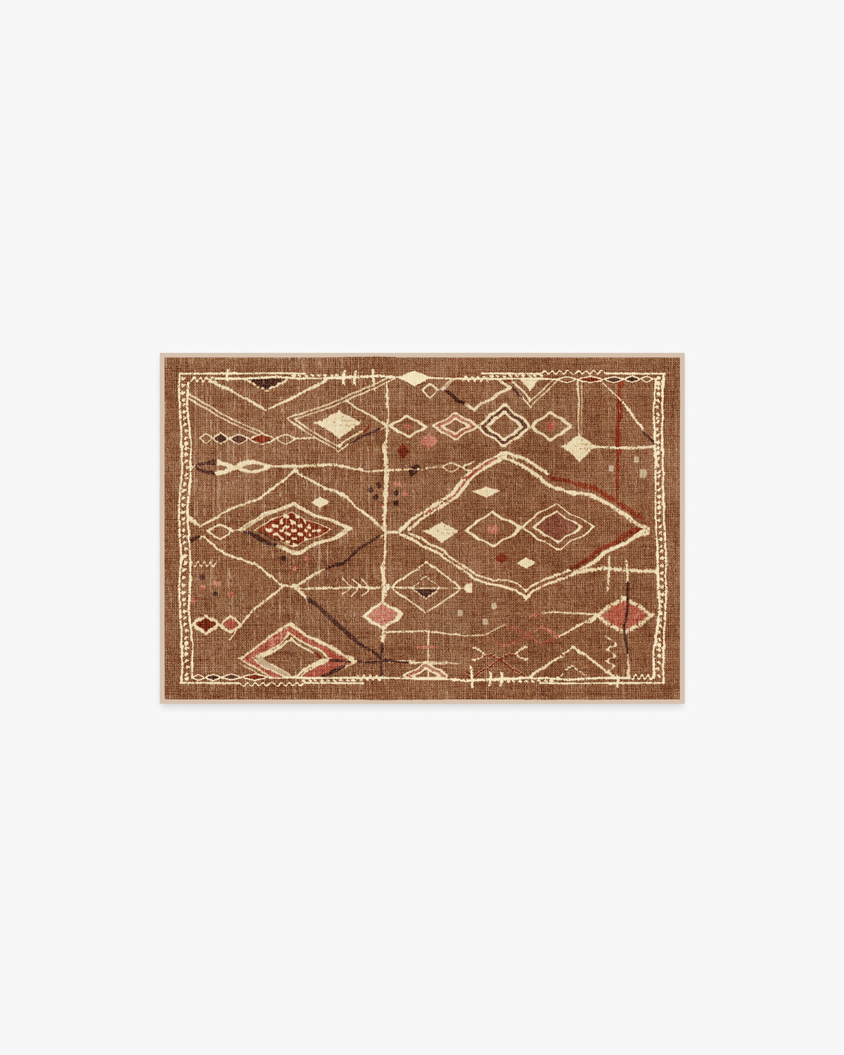 Saguaro Trail Caramel & Cream Flatwoven Rug