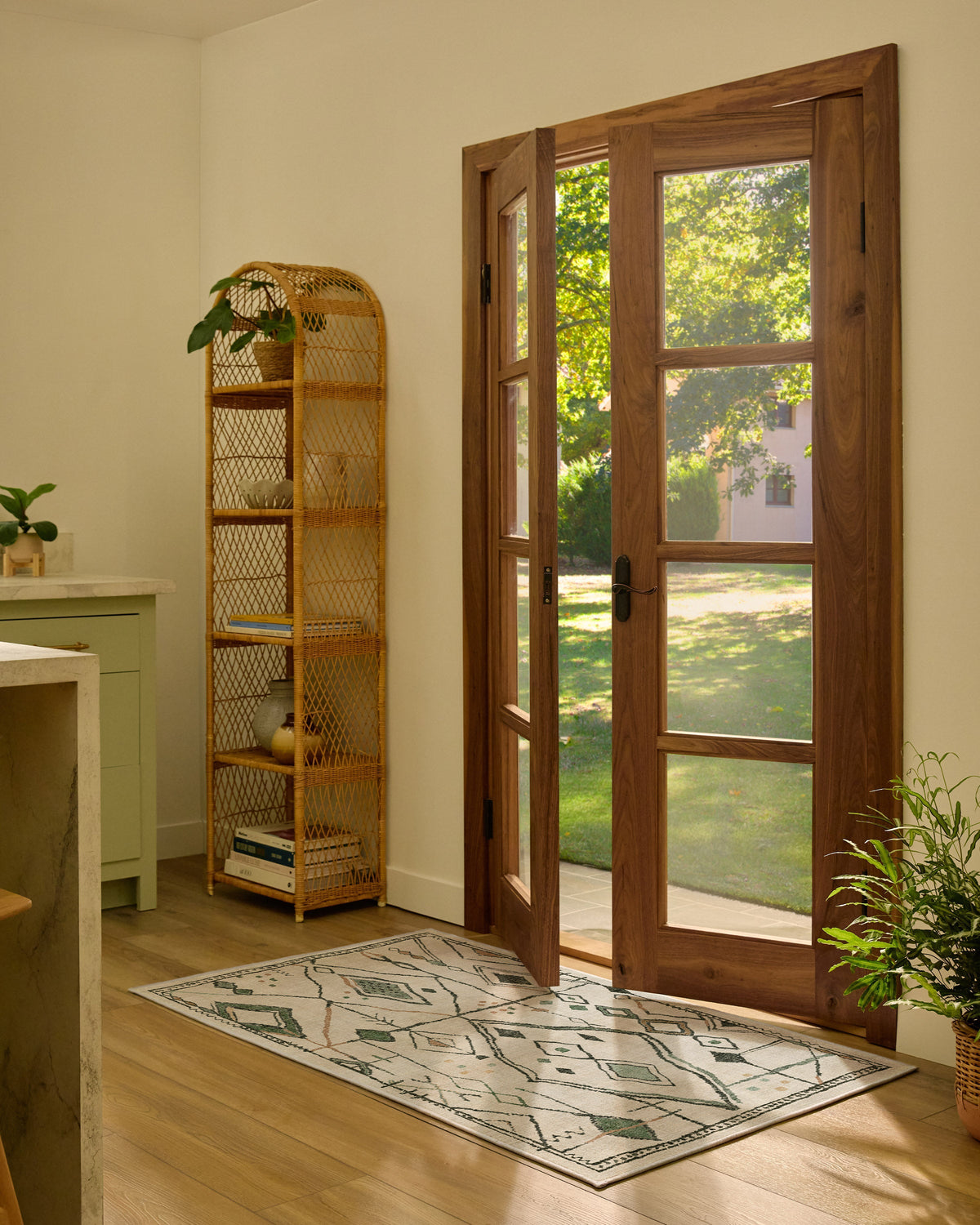 Saguaro Trail Cream & Sage Rug