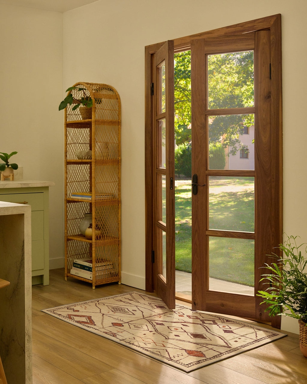 Saguaro Trail Ivory & Rust Rug