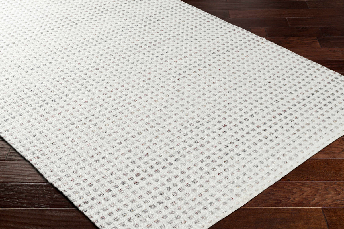 Bence Cream & Gray Area Rug - Clearance