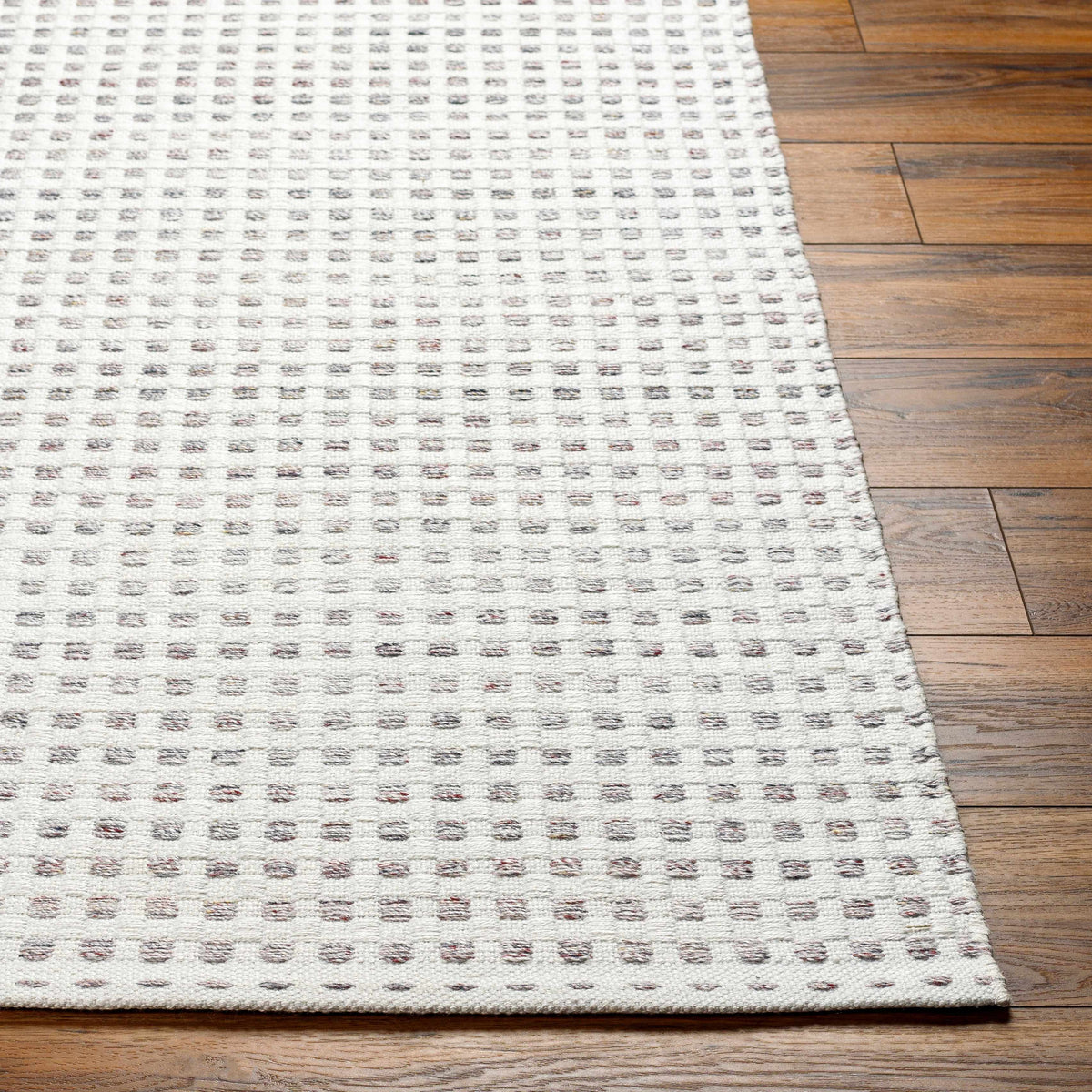 Bence Cream & Gray Area Rug - Clearance