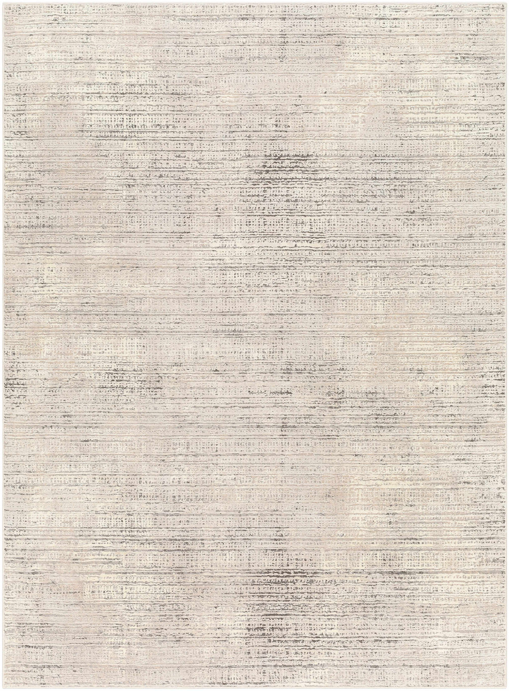 Chiyo Tan Plush Textured Washable Rug