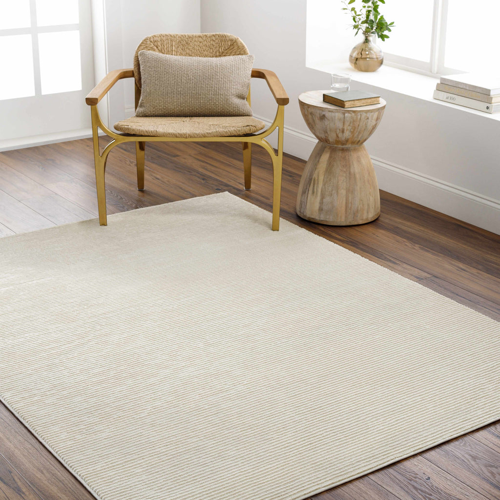 Mimi Cream 3D Washable Rug