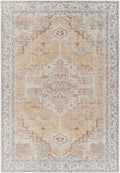 Reza Mustard Washable Rug - Clearance