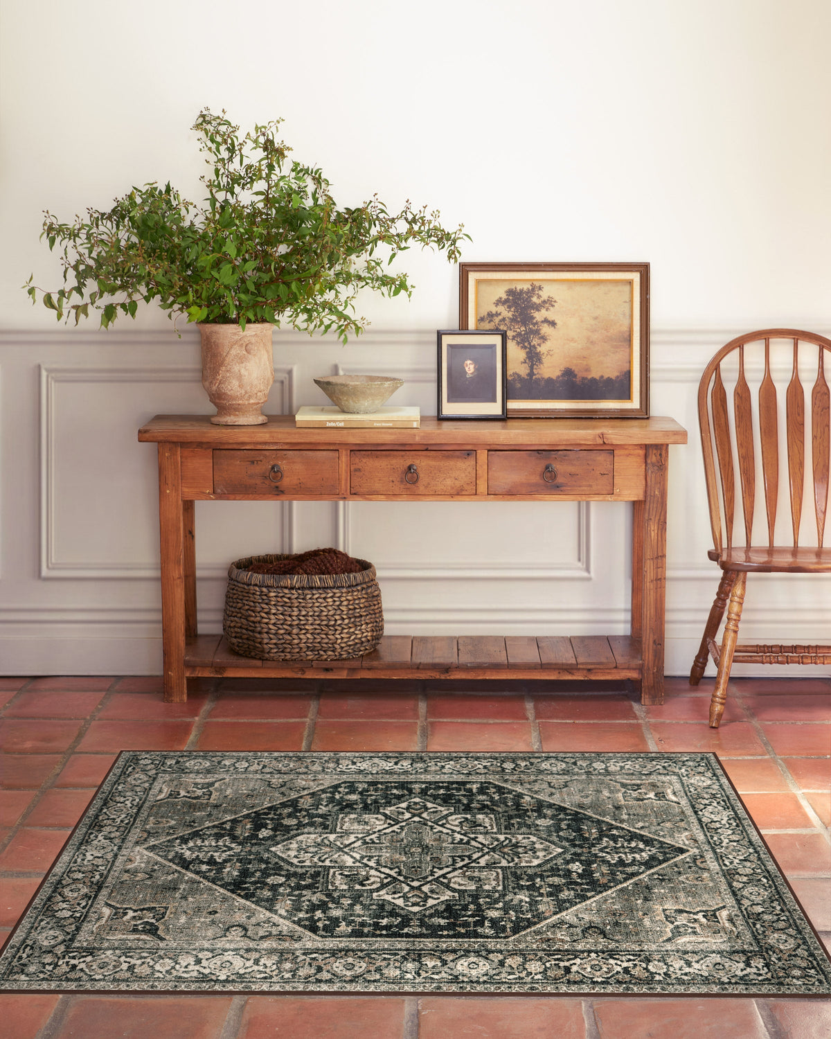 Santiago Soft Black Rug