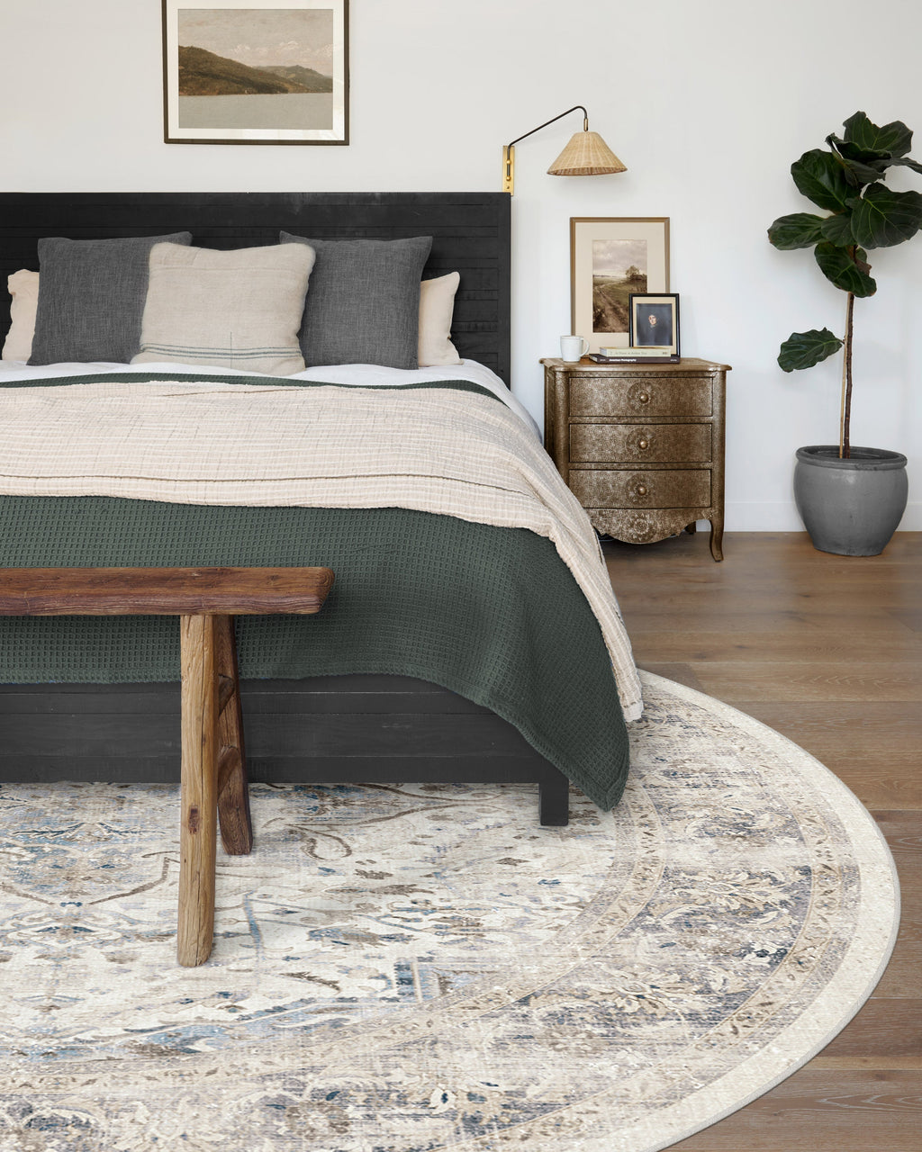 Sarrah Blue Quartz Rug