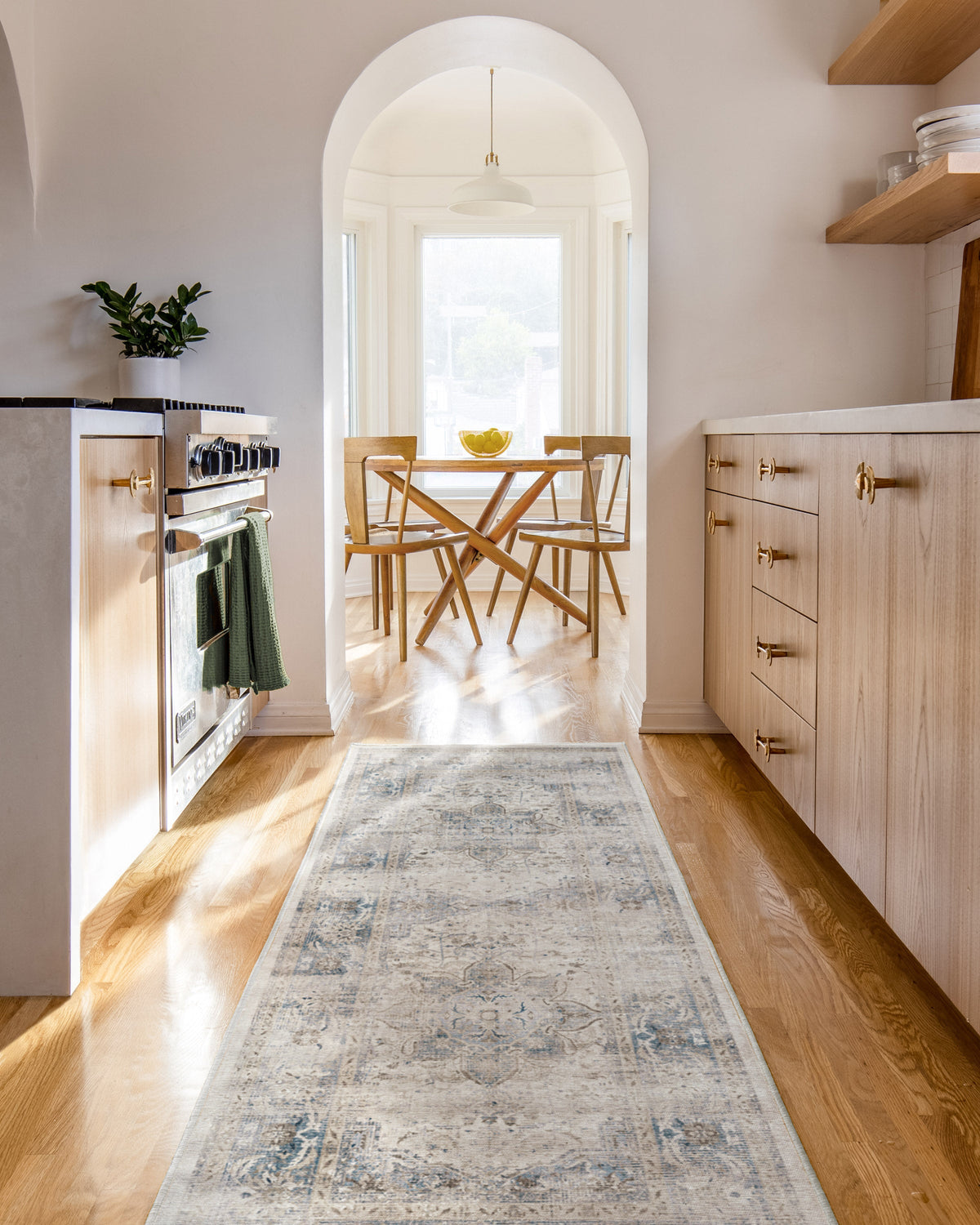 Sarrah Blue Quartz Flatwoven Rug