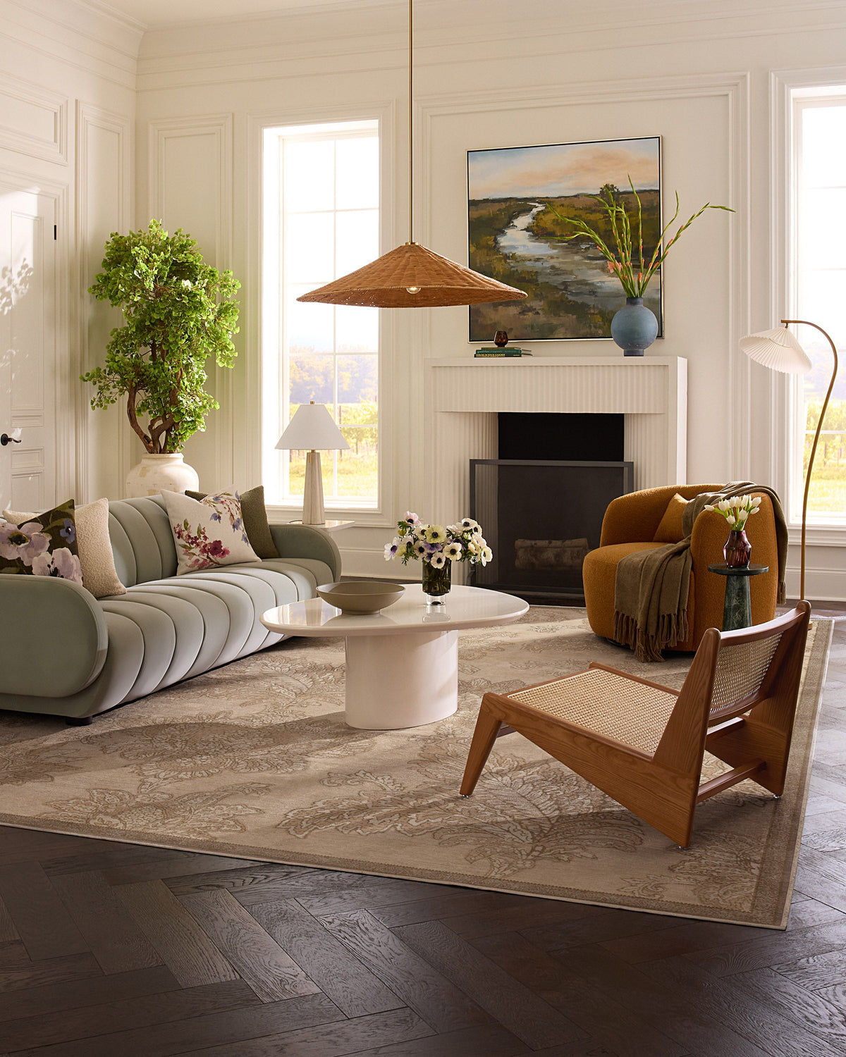 Savonne Natural Flatwoven Rug