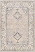 Alena Gray Wool Blend Area Rug - Clearance