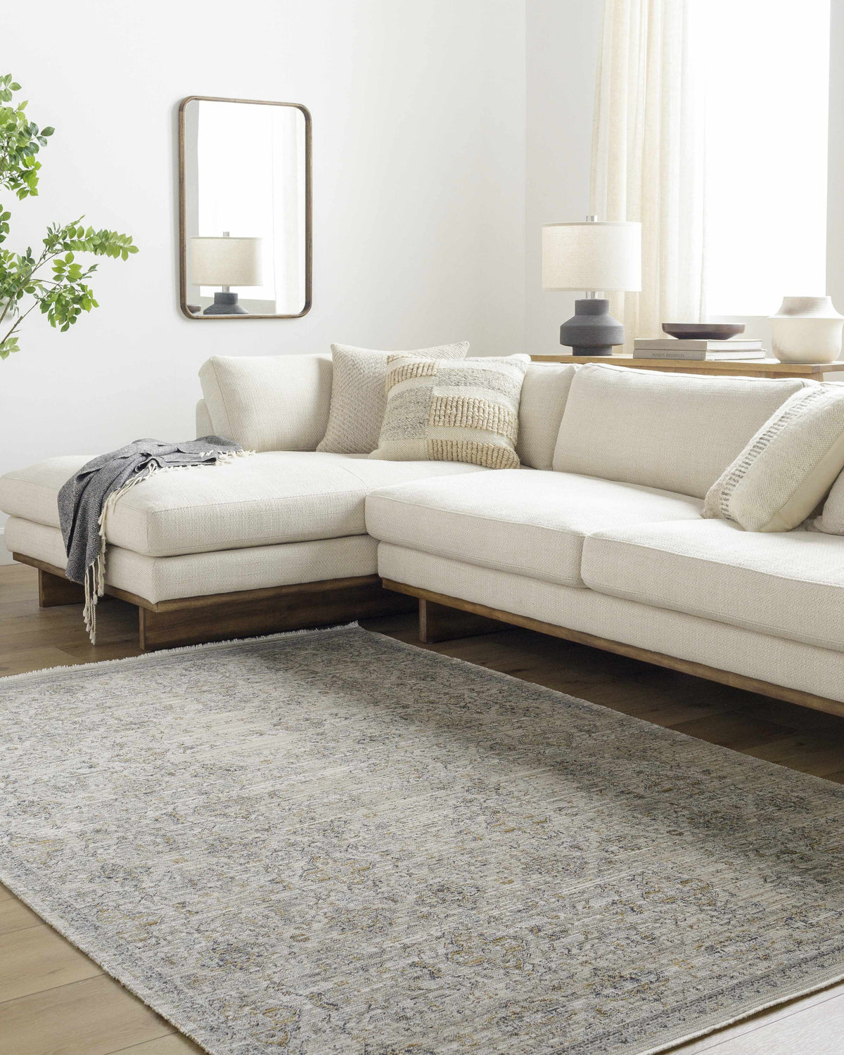 Ren Outdoor Machine Woven Becki Owens x LIVABLISS BOMG-2306 Washable Area Rug