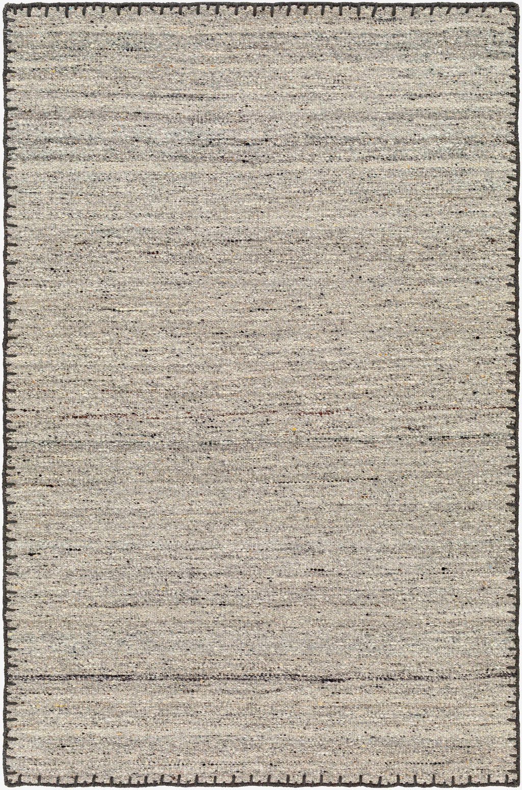 Ayumu Taupe Hand Woven Wool Area Rug