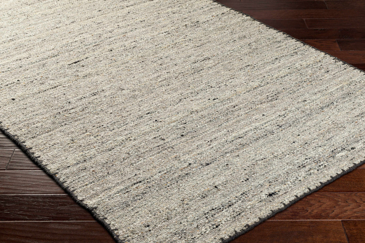 Ayumu Taupe Hand Woven Wool Area Rug