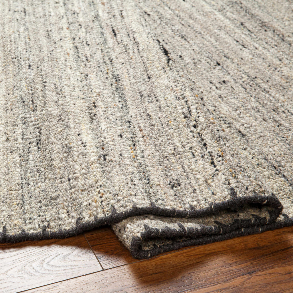 Ayumu Taupe Hand Woven Wool Area Rug