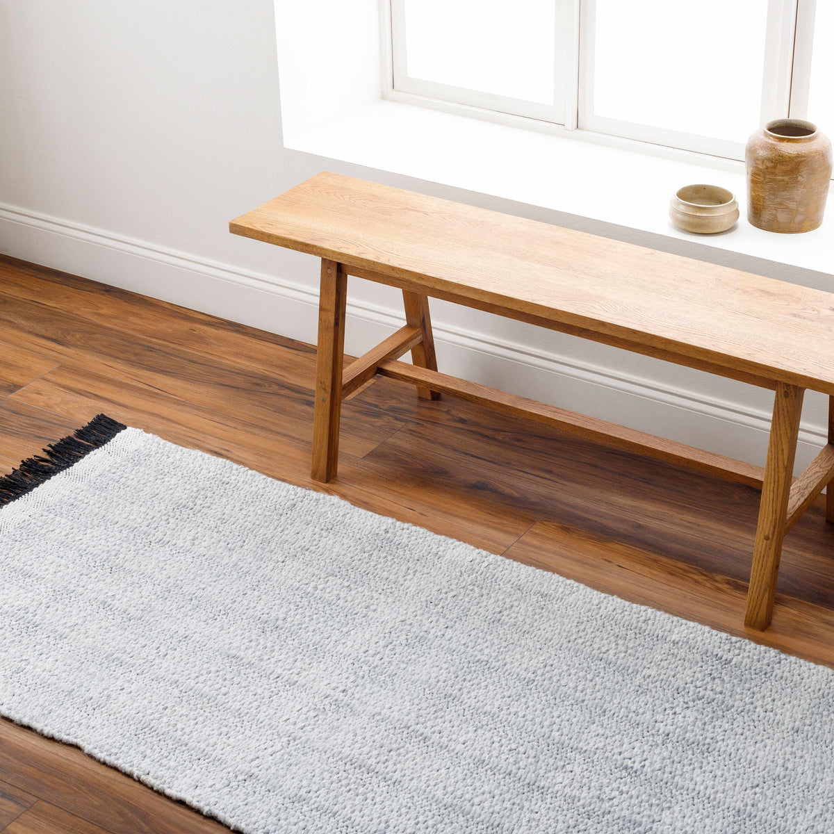 Gray Anane Area Rug - Clearance