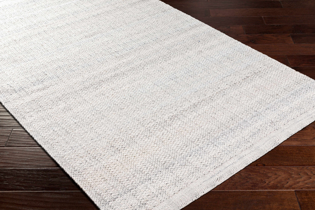 Light Gray Anane Area Rug - Clearance