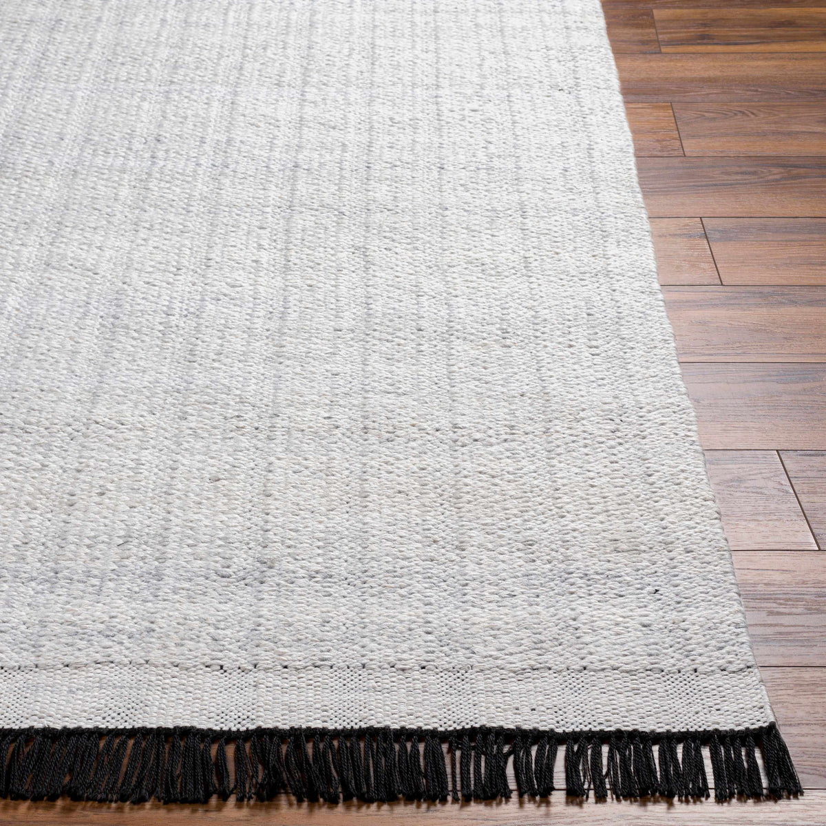 Light Gray Anane Area Rug - Clearance