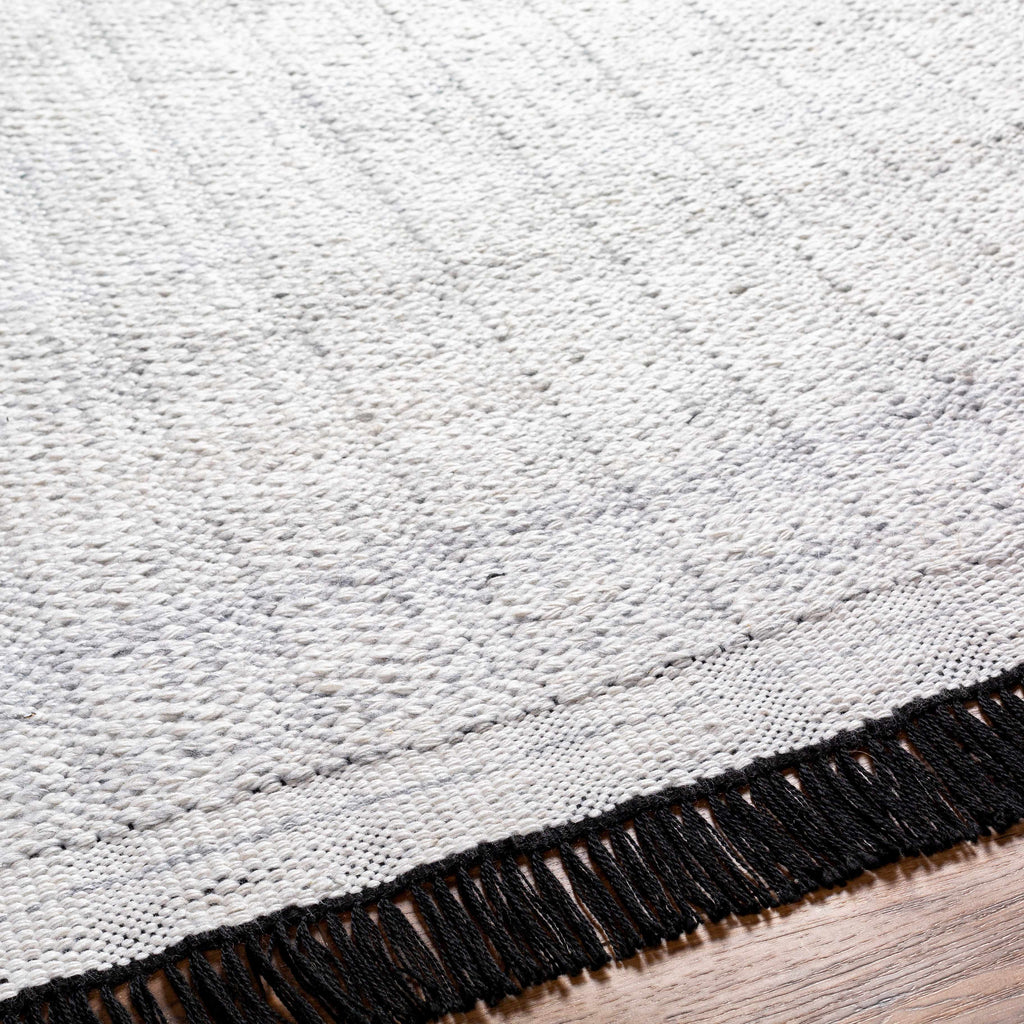 Light Gray Anane Area Rug - Clearance