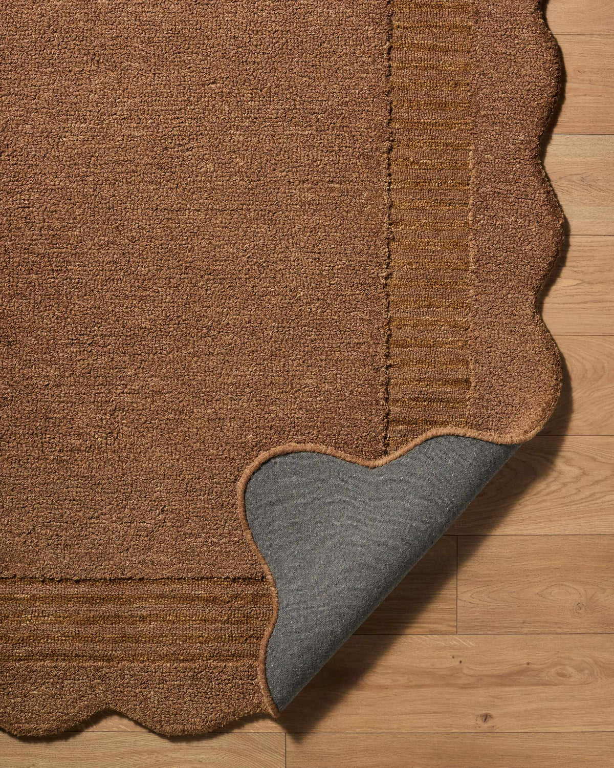 Gurib Border Modern Hand Tufted Wool Area Rug