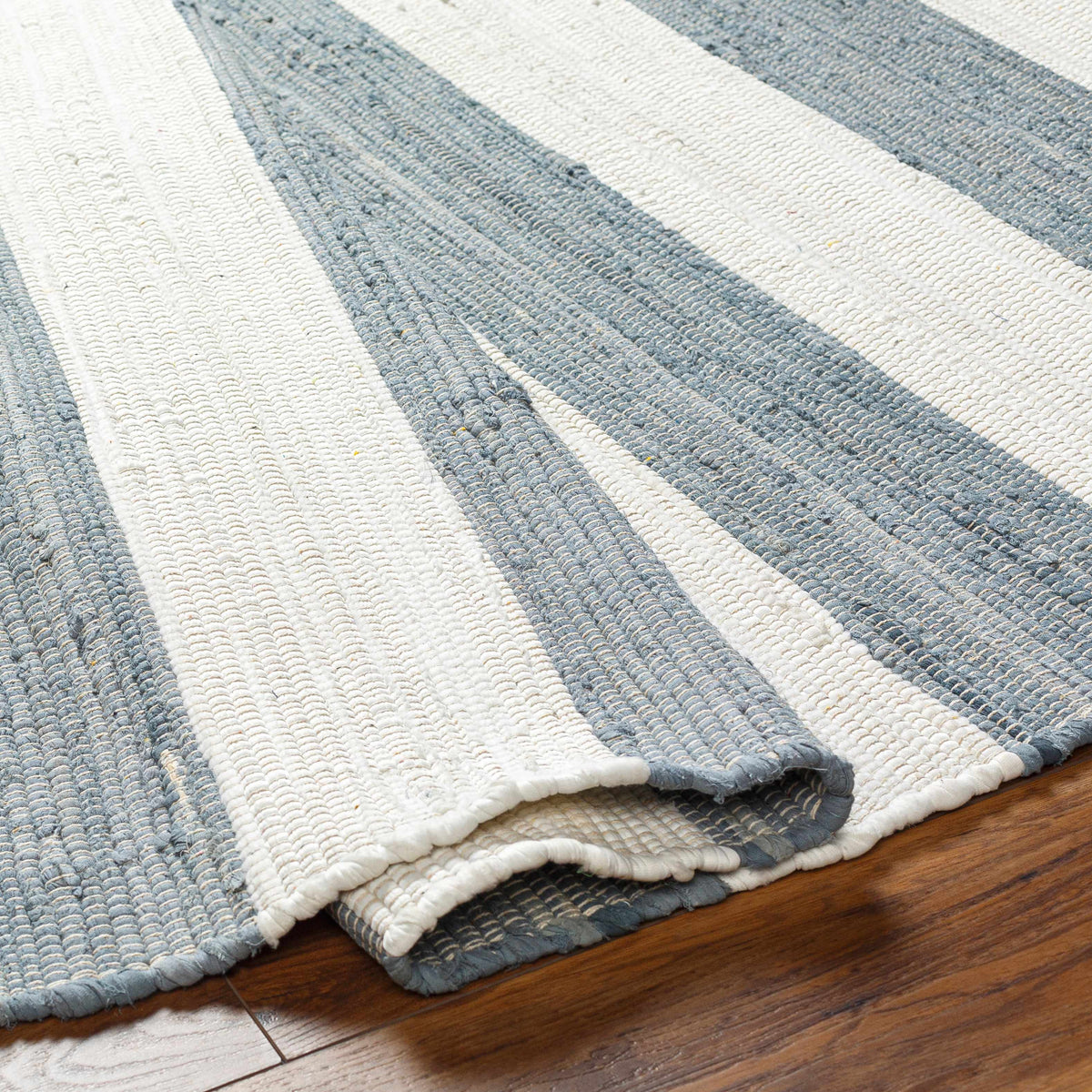 Moby Gray Blue Area Rug - Clearance