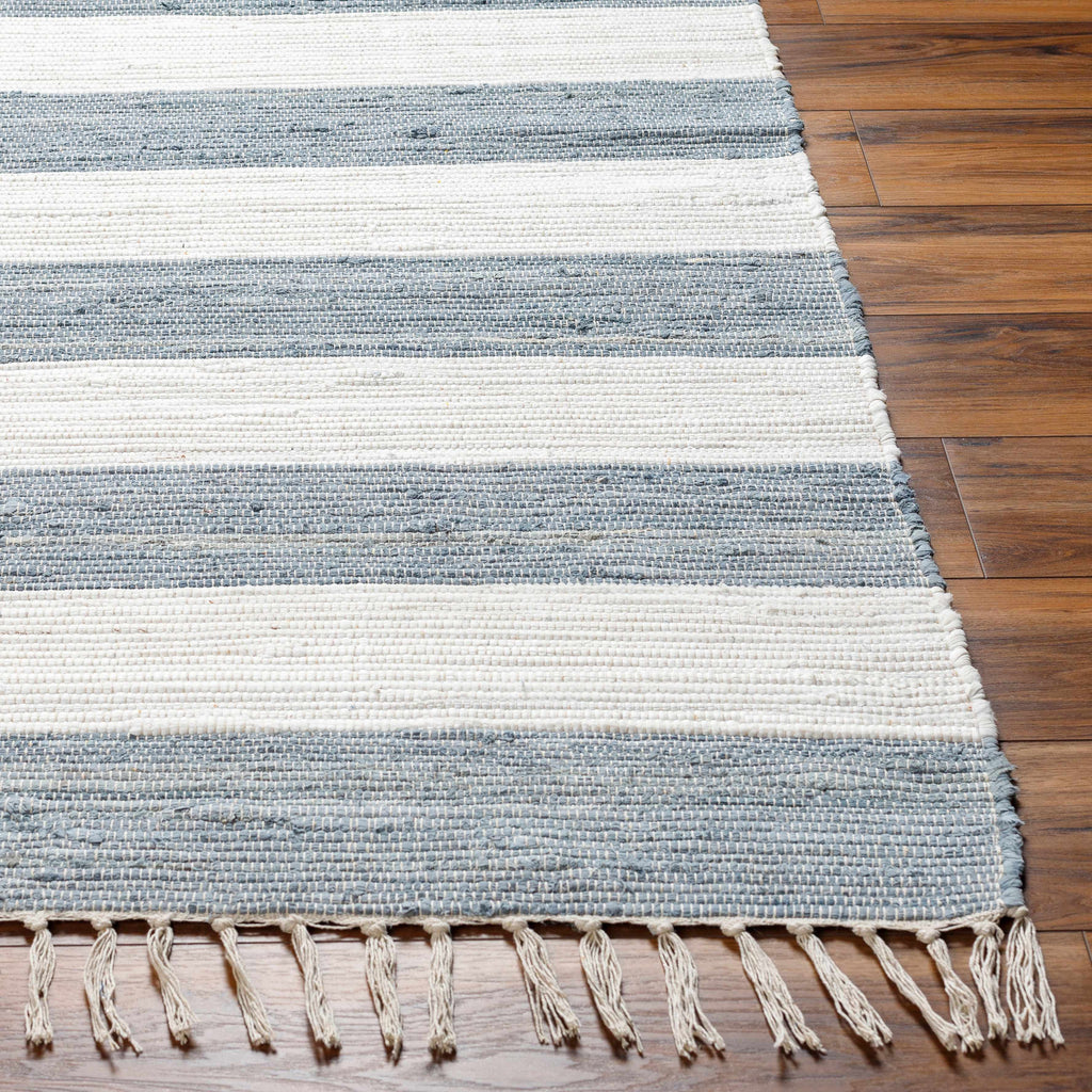 Moby Gray Blue Area Rug - Clearance