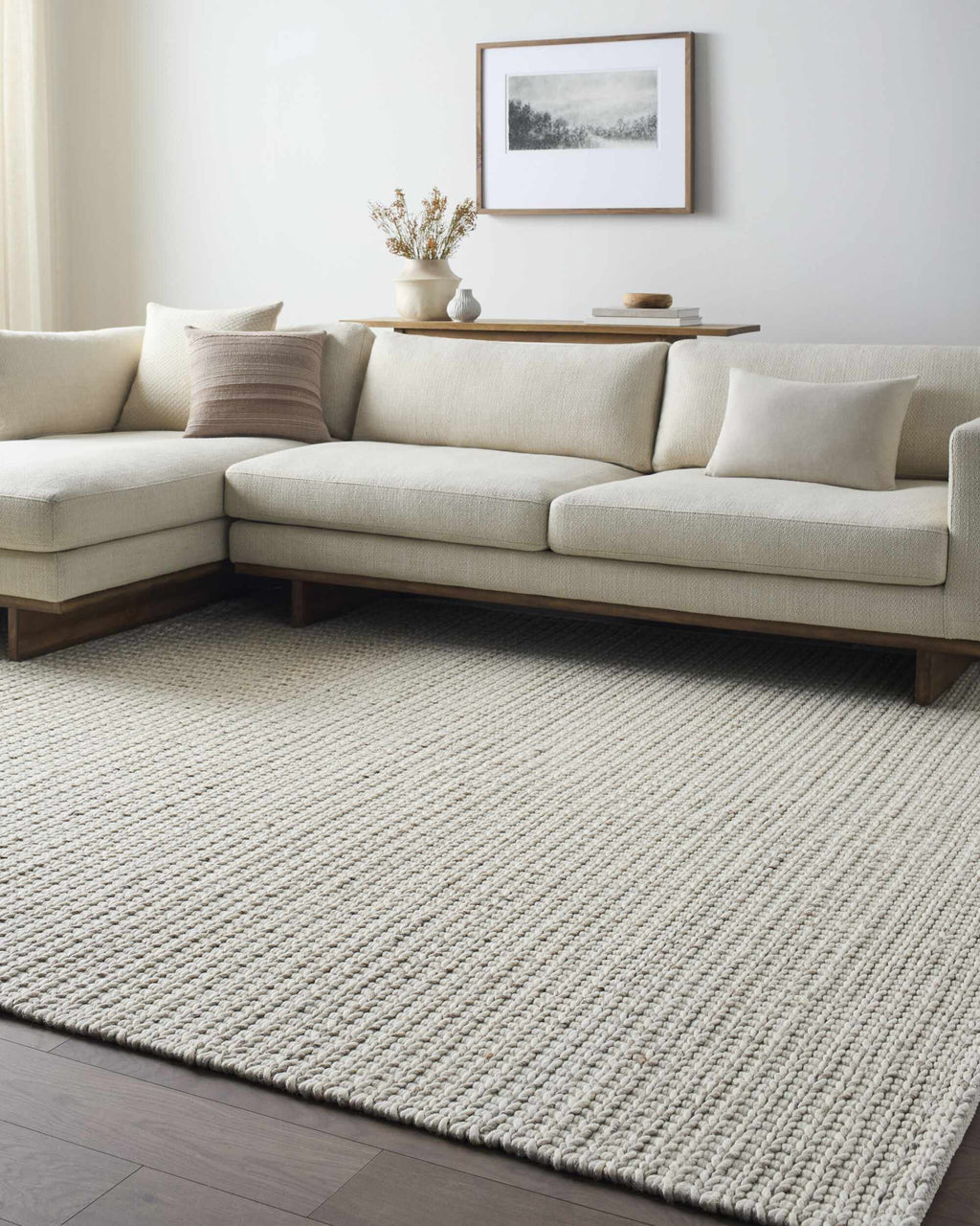 Lenci Antique Beige Area Rug